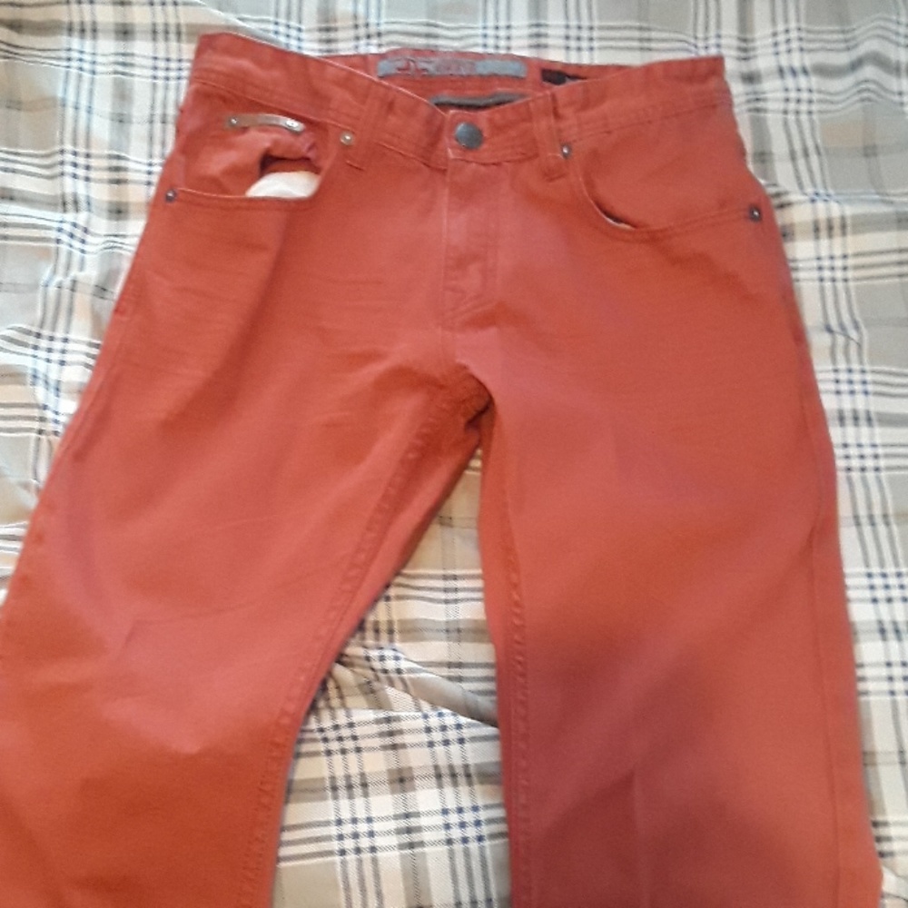Red jordan Craig jeans
